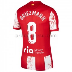 Atlético Madrid Dresy Fotbal Antoine Griezmann 8 Domácí 2021-2022 Krátký Rukáv
