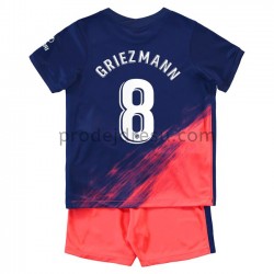 Atlético Madrid Dresy Fotbal Antoine Griezmann 8 Dětský Venkovní 2021-2022 Krátký Rukáv