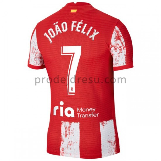 Atlético Madrid Dresy Fotbal Joao Felix 7 Domácí 2021-2022 Krátký Rukáv