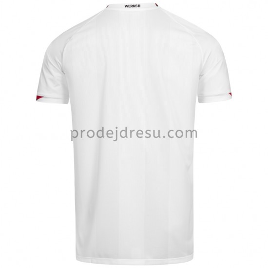 Bayer 04 Leverkusen Dresy Fotbal Venkovní 2021-2022 Krátký Rukáv