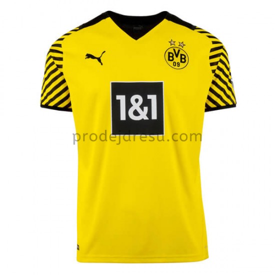Borussia Dortmund Dresy Fotbal Domácí 2021-2022 Krátký Rukáv