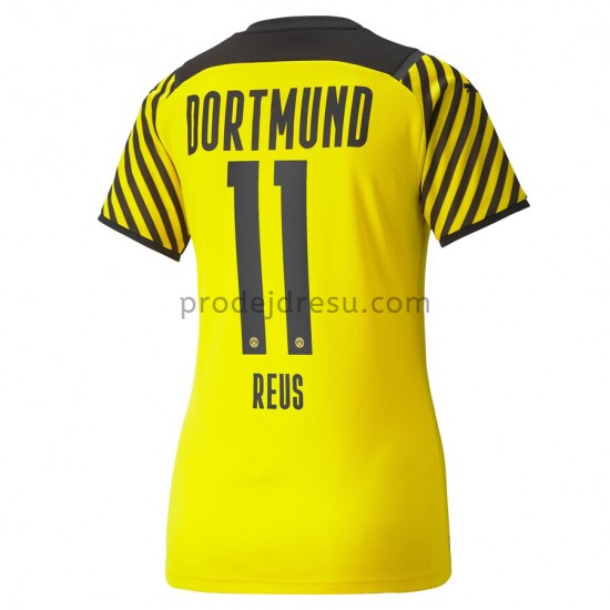 Borussia Dortmund Dresy Fotbal Marco Reus 11 Žena Domácí 2021-2022 Krátký Rukáv