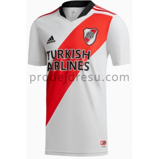 CA River Plate Dresy Fotbal Domácí 2021-2022 Krátký Rukáv