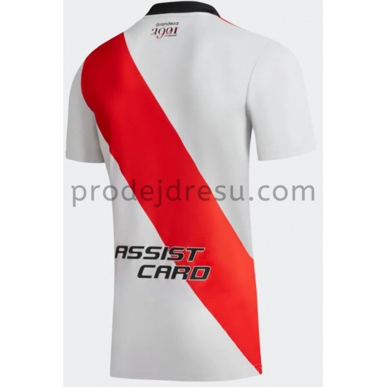 CA River Plate Dresy Fotbal Domácí 2021-2022 Krátký Rukáv