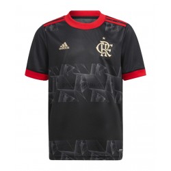 CR Flamengo Dresy Fotbal Alternativní 2021-2022 Krátký Rukáv
