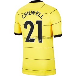 Chelsea Dresy Fotbal Ben Chilwell 21 Venkovní 2021-2022 Krátký Rukáv