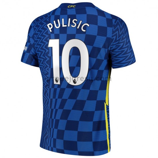 Chelsea Dresy Fotbal Christian Pulisic 10 Domácí 2021-2022 Krátký Rukáv