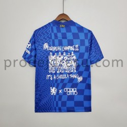 Chelsea Dresy Fotbal Graffiti Domácí 2021-2022 Krátký Rukáv