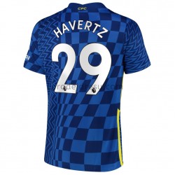 Chelsea Dresy Fotbal Kai Havertz 29 Domácí 2021-2022 Krátký Rukáv