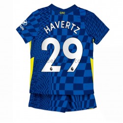 Chelsea Dresy Fotbal Kai Havertz 29 Dětský Domácí 2021-2022 Krátký Rukáv