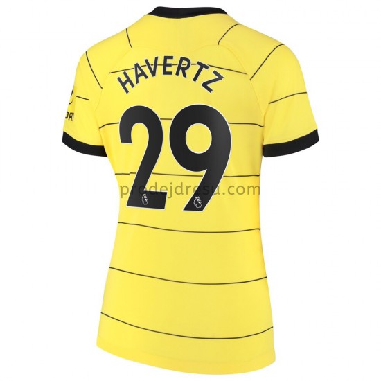 Chelsea Dresy Fotbal Kai Havertz 29 Žena Venkovní 2021-2022 Krátký Rukáv
