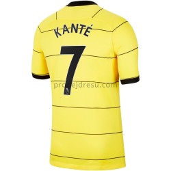Chelsea Dresy Fotbal Kante 7 Venkovní 2021-2022 Krátký Rukáv