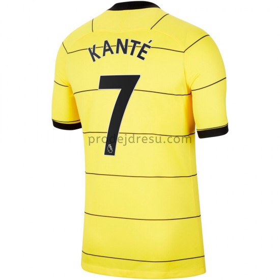 Chelsea Dresy Fotbal Kante 7 Venkovní 2021-2022 Krátký Rukáv