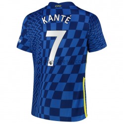 Chelsea Dresy Fotbal Kante 7 Domácí 2021-2022 Krátký Rukáv