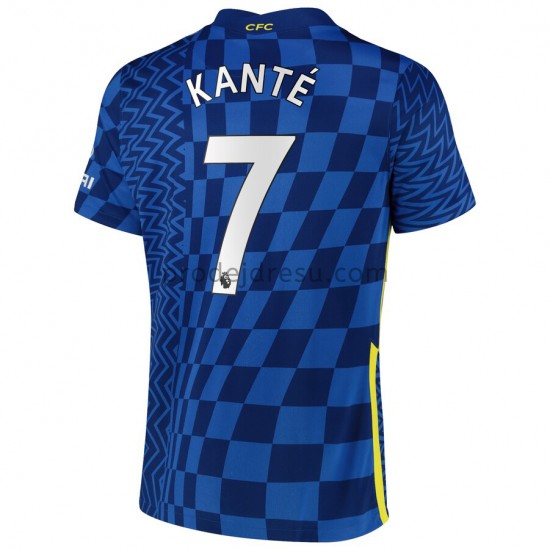 Chelsea Dresy Fotbal Kante 7 Domácí 2021-2022 Krátký Rukáv