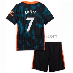 Chelsea Dresy Fotbal Kante 7 Dětský Alternativní 2021-2022 Krátký Rukáv