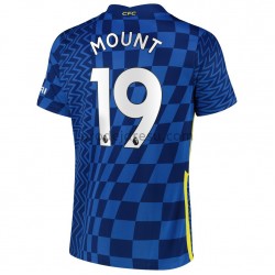 Chelsea Dresy Fotbal Mason Mount 19 Domácí 2021-2022 Krátký Rukáv