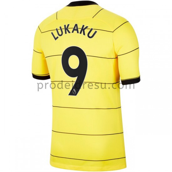 Chelsea Dresy Fotbal Romelu Lukaku 9 Venkovní 2021-2022 Krátký Rukáv