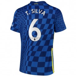 Chelsea Dresy Fotbal T. Silva 6 Domácí 2021-2022 Krátký Rukáv