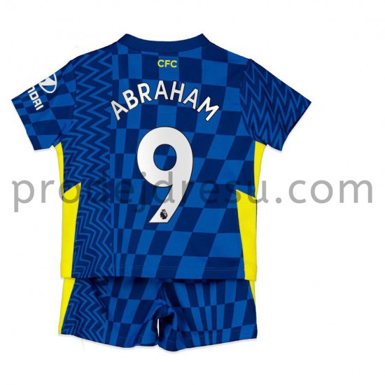 Chelsea Dresy Fotbal Tammy Abraham 9 Dětský Domácí 2021-2022 Krátký Rukáv