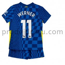 Chelsea Dresy Fotbal Timo Werner 11 Dětský Domácí 2021-2022 Krátký Rukáv