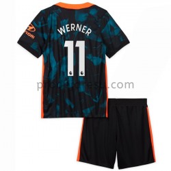 Chelsea Dresy Fotbal Timo Werner 11 Dětský Alternativní 2021-2022 Krátký Rukáv