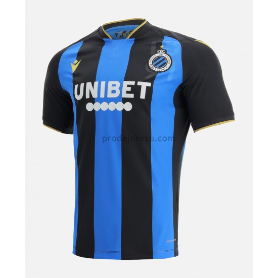 Club Brugge Dresy Fotbal Domácí 2021-2022 Krátký Rukáv