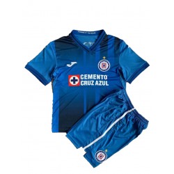 Cruz Azul Dresy Fotbal Dětský Domácí 2021-2022 Krátký Rukáv