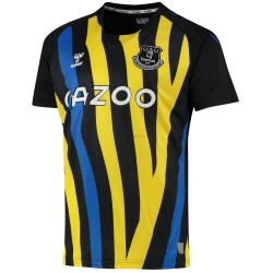 Everton Dresy Fotbal Brankářské Domácí 2021-2022 Krátký Rukáv