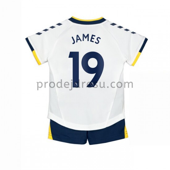 Everton Dresy Fotbal James Rodriguez 19 Dětský Alternativní 2021-2022 Krátký Rukáv