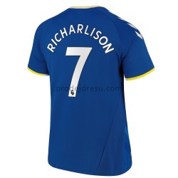 Everton Dresy Fotbal Richarlison 7 Domácí 2021-2022 Krátký Rukáv