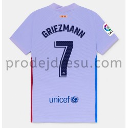 FC Barcelona Dresy Fotbal Antoine Griezmann 7 Venkovní 2021-2022 Krátký Rukáv