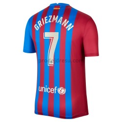 FC Barcelona Dresy Fotbal Antoine Griezmann 7 Domácí 2021-2022 Krátký Rukáv