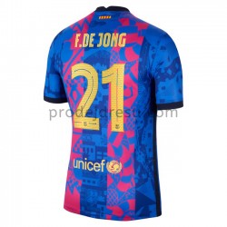 FC Barcelona Dresy Fotbal Frenkie de Jong 21 Alternativní 2021-2022 Krátký Rukáv