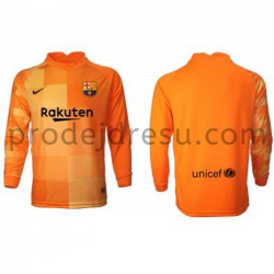 FC Barcelona Dresy Fotbal Brankářské Domácí 2021-2022 Dlouhý Rukáv