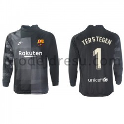 FC Barcelona Dresy Fotbal Brankářské Ter Stegen 1 Venkovní 2021-2022 Dlouhý Rukáv