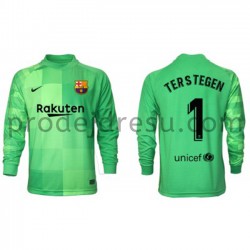 FC Barcelona Dresy Fotbal Brankářské Ter Stegen 1 Alternativní 2021-2022 Dlouhý Rukáv