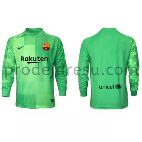FC Barcelona Dresy Fotbal Brankářské Alternativní 2021-2022 Dlouhý Rukáv