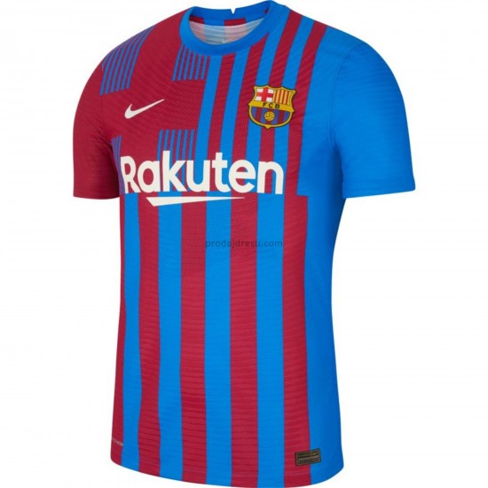 FC Barcelona Dresy Fotbal Domácí 2021-2022 Krátký Rukáv