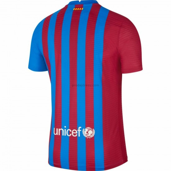 FC Barcelona Dresy Fotbal Domácí 2021-2022 Krátký Rukáv