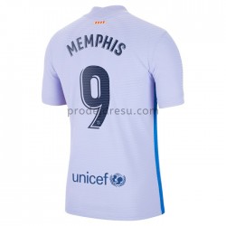 FC Barcelona Dresy Fotbal Memphis Depay 9 Venkovní 2021-2022 Krátký Rukáv