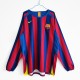 FC Barcelona Dresy Fotbal Retro Domácí 2005-2006 Dlouhý Rukáv
