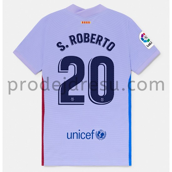 FC Barcelona Dresy Fotbal Sergi Roberto 20 Venkovní 2021-2022 Krátký Rukáv