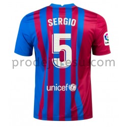 FC Barcelona Dresy Fotbal Sergio Busquets 5 Domácí 2021-2022 Krátký Rukáv