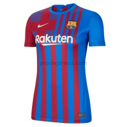 FC Barcelona Dresy Fotbal Žena Domácí 2021-2022 Krátký Rukáv