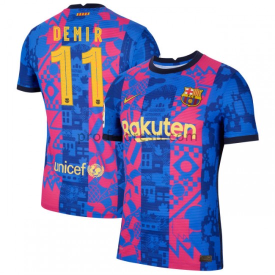 FC Barcelona Dresy Fotbal Yusuf Demir 11 Alternativní 2021-2022 Krátký Rukáv