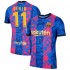 FC Barcelona Dresy Fotbal Yusuf Demir 11 Alternativní 2021-2022 Krátký Rukáv