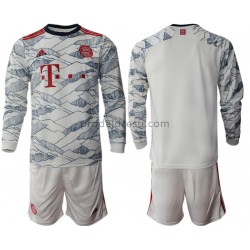 FC Bayern Mnichov Dresy Fotbal Dětský Alternativní 2021-2022 Dlouhý Rukáv