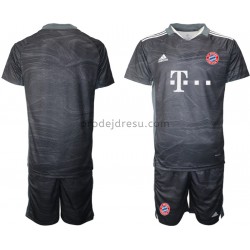 FC Bayern Mnichov Dresy Fotbal Brankářské Dětský Venkovní 2021-2022 Krátký Rukáv