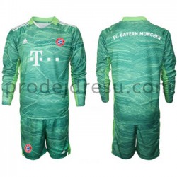 FC Bayern Mnichov Dresy Fotbal Brankářské Dětský Alternativní 2021-2022 Dlouhý Rukáv